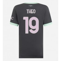 AC Milan Theo Hernandez #19 Tredjedrakt Dame 2024-25 Kortermet